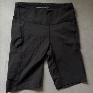 Outdoor Voices Women's Black Bike Shorts